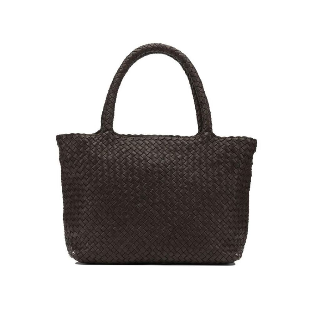 OFFICINE CREATIVE Woven Leather Shoulder Bag Women BROWN Shoulder Bags